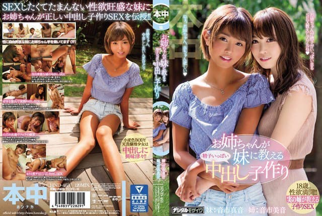 お姉ちゃんが妹に教える精子いっぱい中出し子作り 音 [Decensored, Reduce Mosaic]