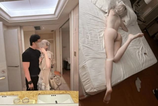Xingba Media: Hotel Hookup—Rich Guy Gets Sandwiched In A Threesome, Both Holes Opened