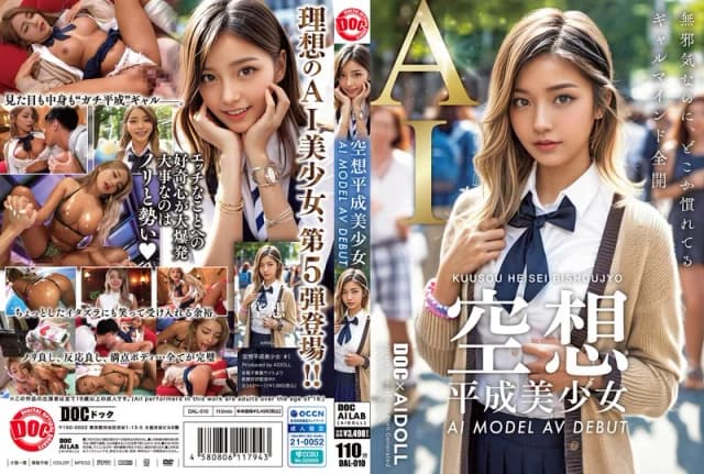 Fantasy Heisei Beautiful Girl AI MODEL AV DEBUT [Decensored, Reduce Mosaic]